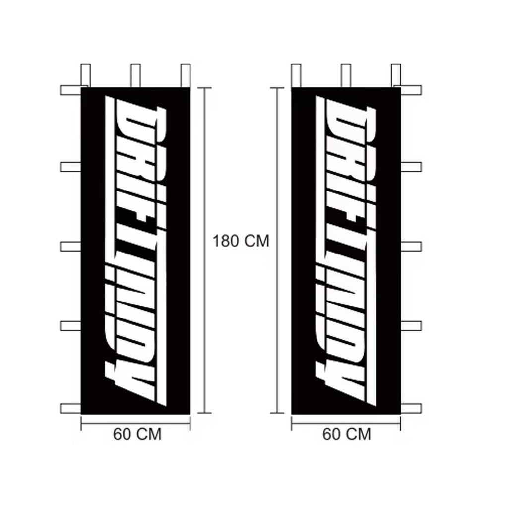 Drift Indy Nobori Flags